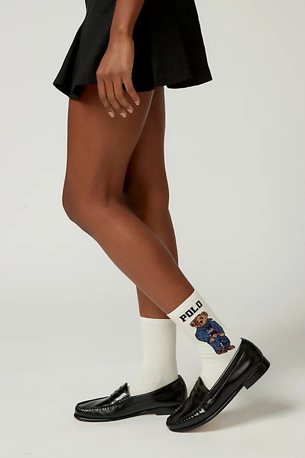 Polo Ralph Lauren Americana Sport Bear Crew Sock | Urban Outfitters (US and RoW)