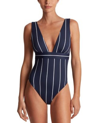 Plunging Neck Swimsuit | Bloomingdale's (US)
