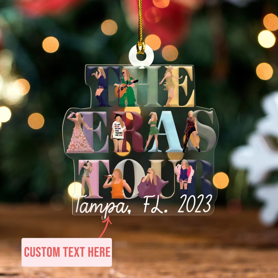 Personalized the Eras Ornament Custom Swiftie Fan Gifts 2023 - Etsy | Etsy (US)