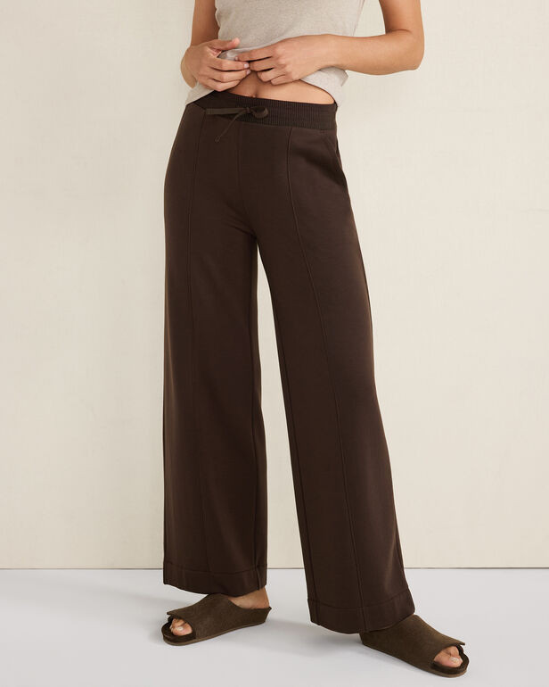 Fleece Wide Leg Pants | Haven Well Within