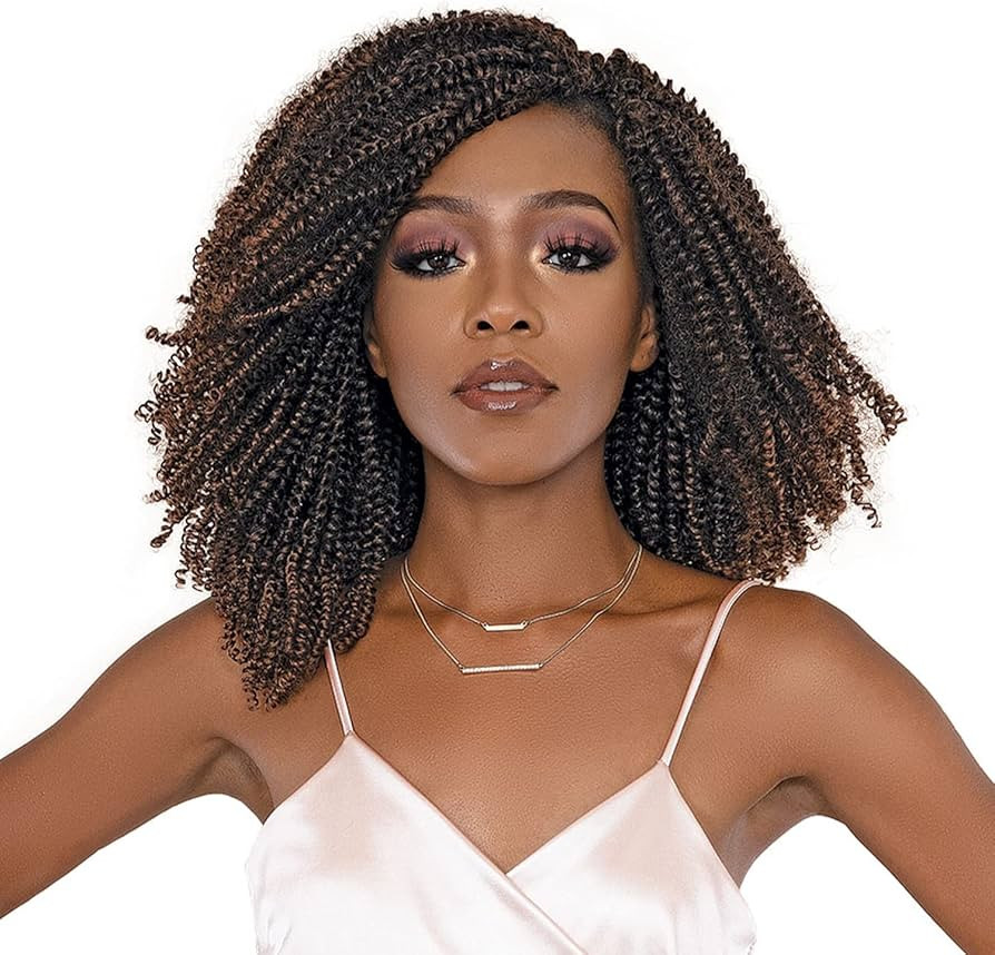 Janet Collection Crochet Braids Essentials 3X Curlista Spiral 20" (pack of 3, 1B) | Amazon (US)