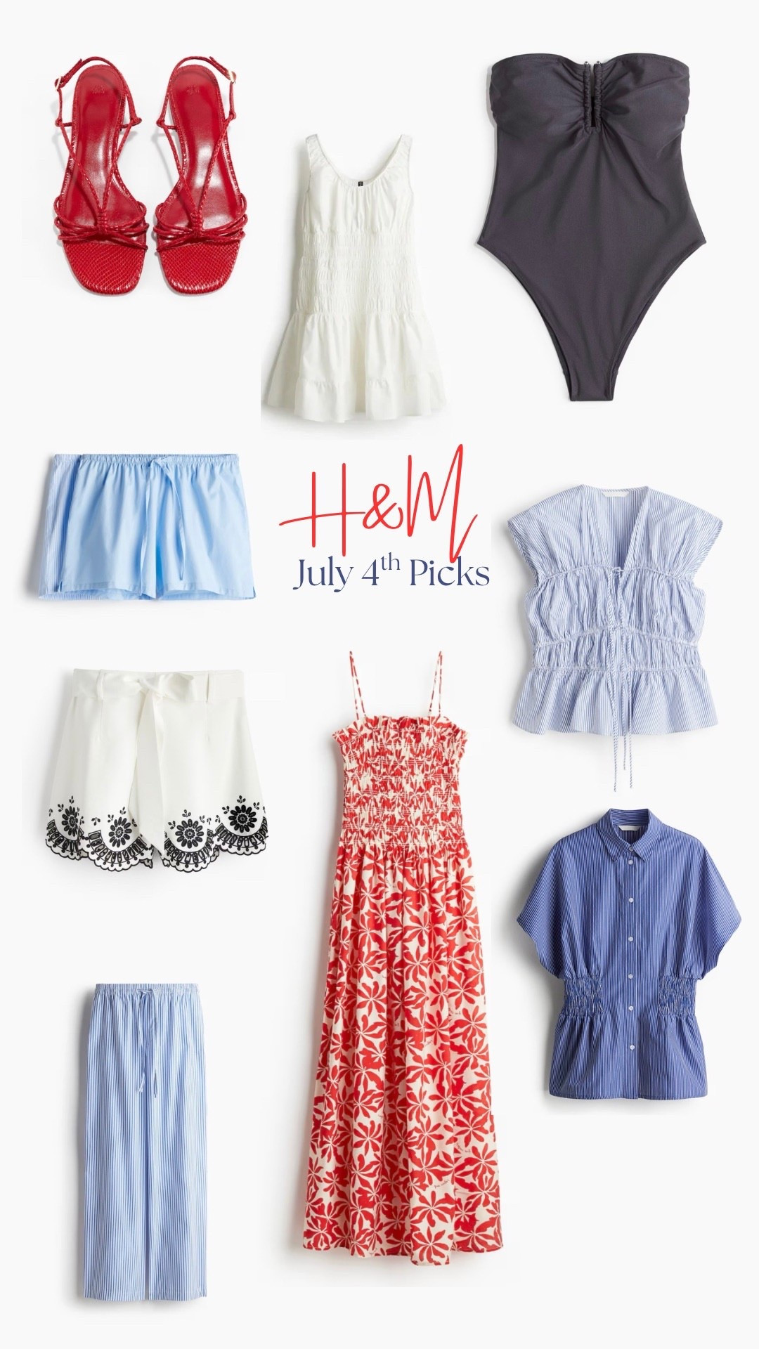 H&M top favorites for 4th of July 💙🇺🇸

#LTKSummerEdit #LTKFindsUnder100 #LTKSeasonal