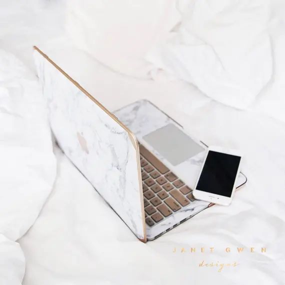 Gold and Logo White Marble Macbook Case | Hard Marble Case | White Marble Mac 12 | Air 13 | Pro 1... | Etsy (US)
