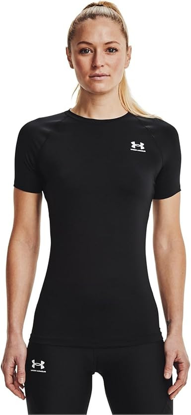 Under Armour Women's HeatGear Compression Short-Sleeve T-Shirt | Amazon (US)