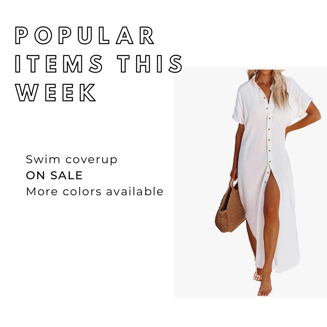 vacation outfits beach - ON SALE! 


#amazon #swimcoverup #coverup 

#LTKSeasonal #LTKU #LTKOver40