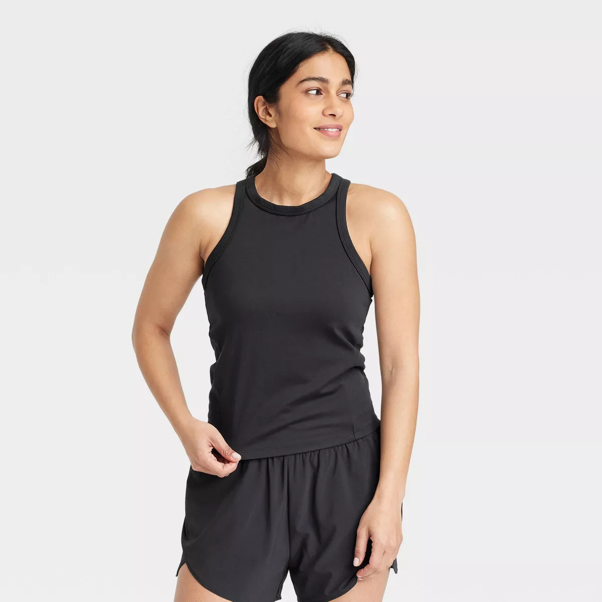 Women's High Neck Racerback Tank Top - All In Motion™ | Target