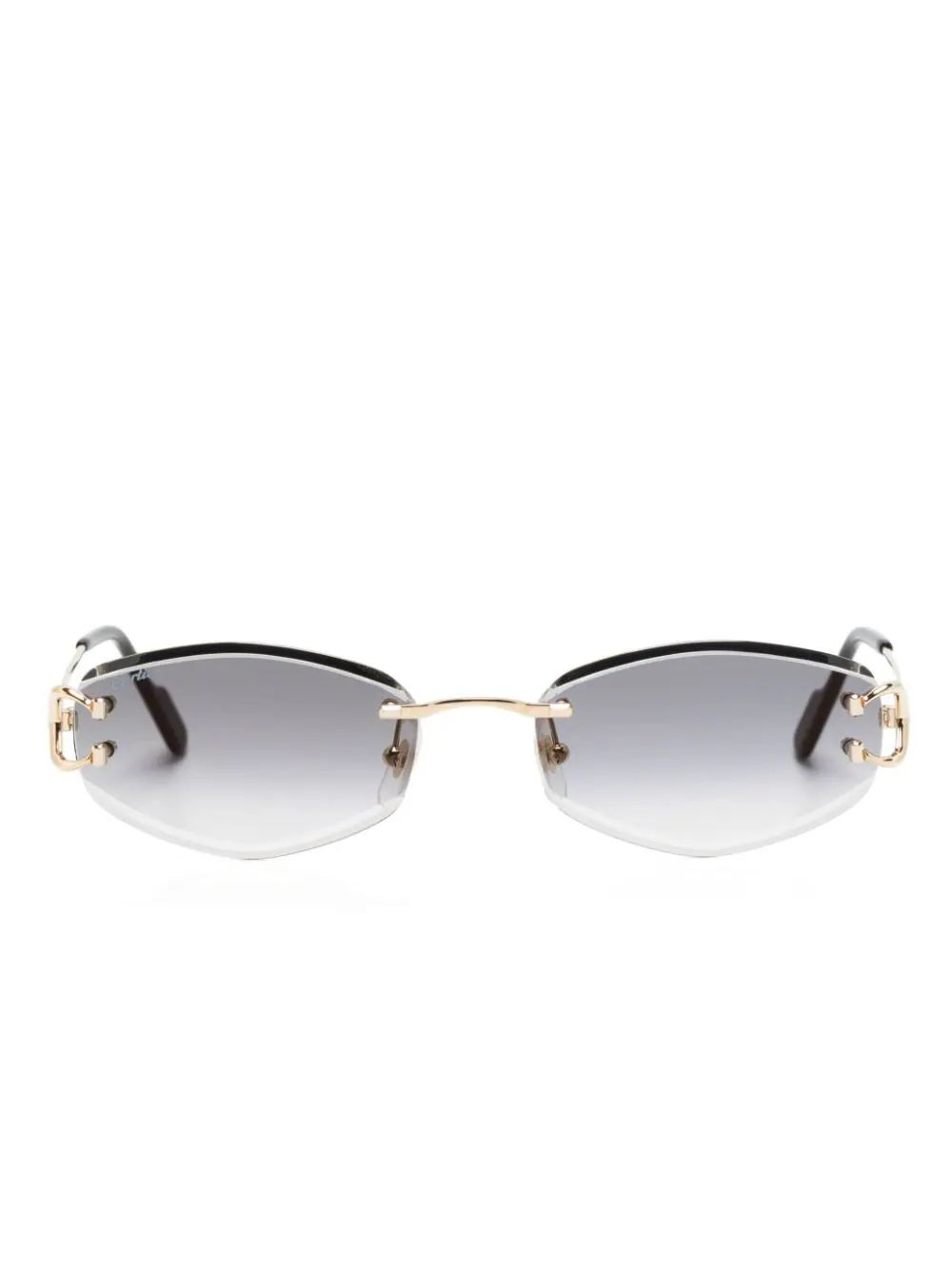 oval-frame sunglasses | Farfetch Global