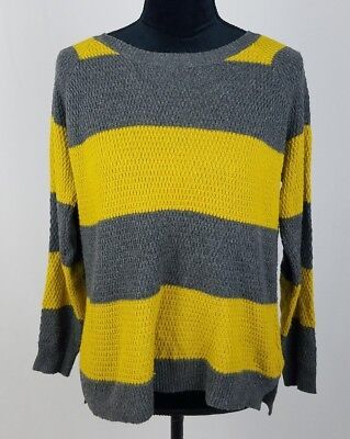 Madewell women S leafstitch crewneck stripe sweater  | eBay | eBay US