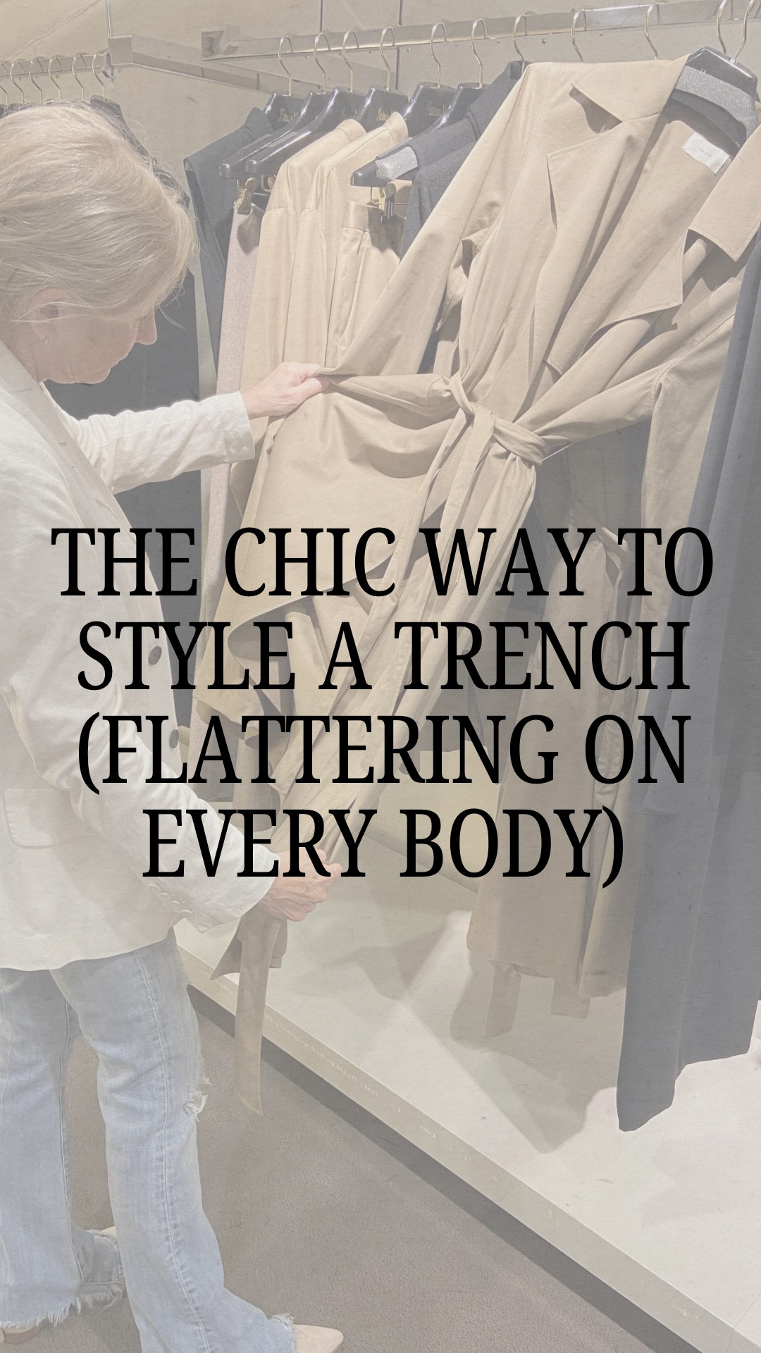 Trench styling made easy—flattering, effortless, and polished for every body type. 

#LTKdayinmylife #LTKgrwm #LTKSeasonal