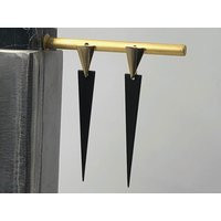 stunning Double Triangle Earrings | Etsy (US)