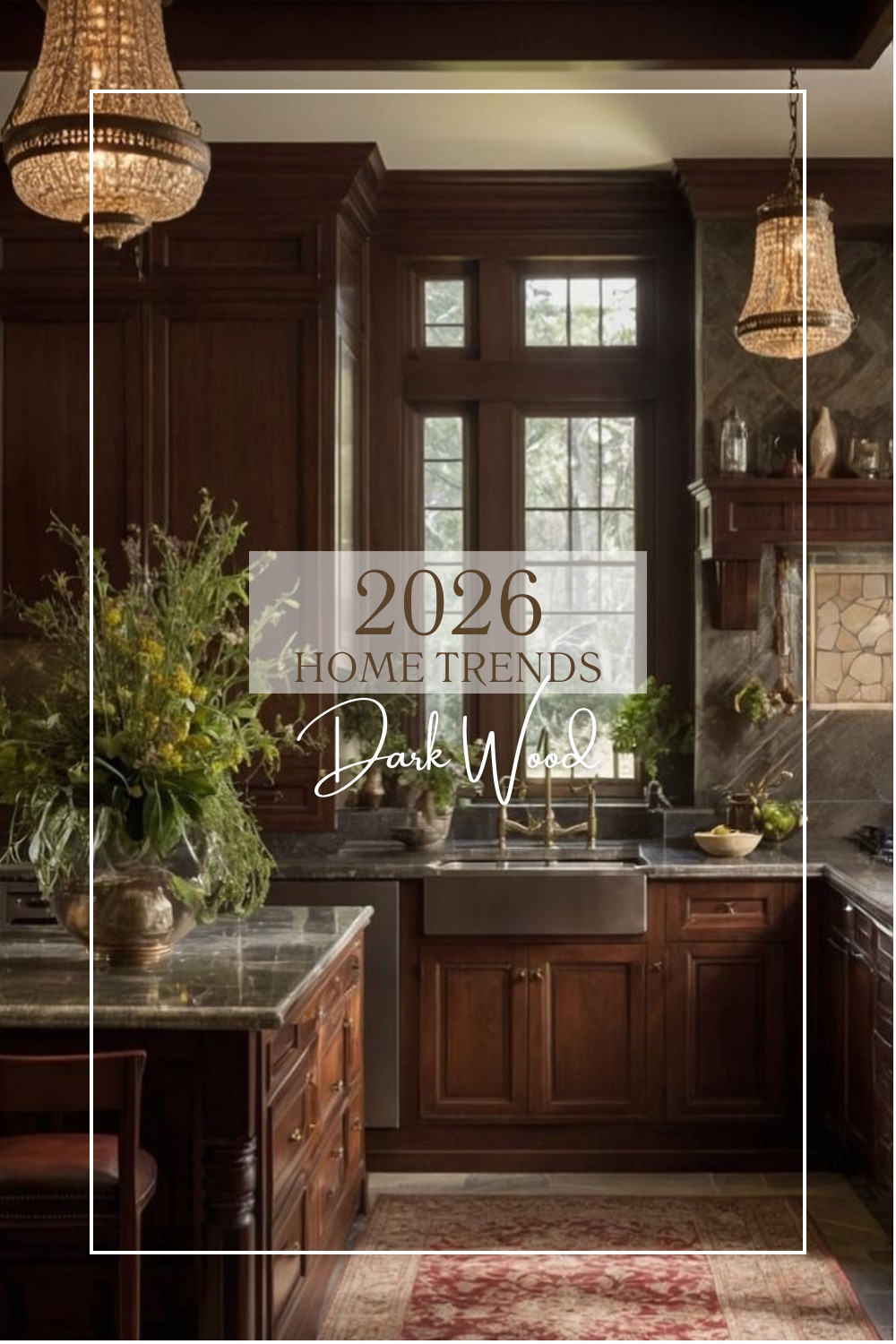 ✨ A major 2026 standout? Dark wood everything. Rich walnut, deep espresso, and warm mahogany tones are bringing depth, coziness, and luxury back into the home. From furniture to accents, these finishes add instant sophistication. Tap to explore my top dark-wood picks for 2026! #HomeTrends2026 #DarkWood #WarmInteriors #HomeInspo #ElevatedDesign #CozyLuxury
