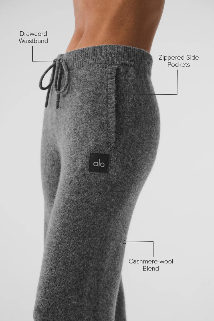 Wool Cashmere New Class Sweatpant | Alo Yoga