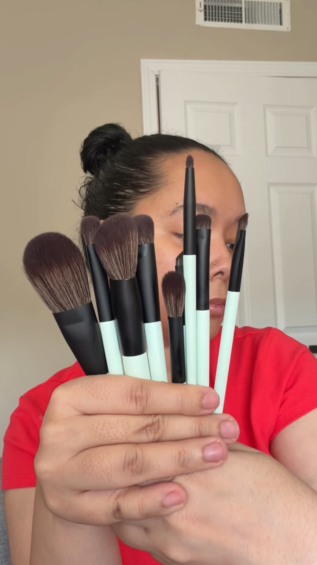 Affordable makeup brush set 💖🤍

#LTKgrwm #LTKBeauty #LTKselfcare
