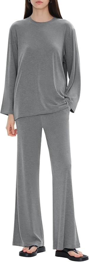 Women's Lounge Sets Two Piece Outfits Matching Set Loose Fit Tracksuits All Day Collection | Amazon (US)
