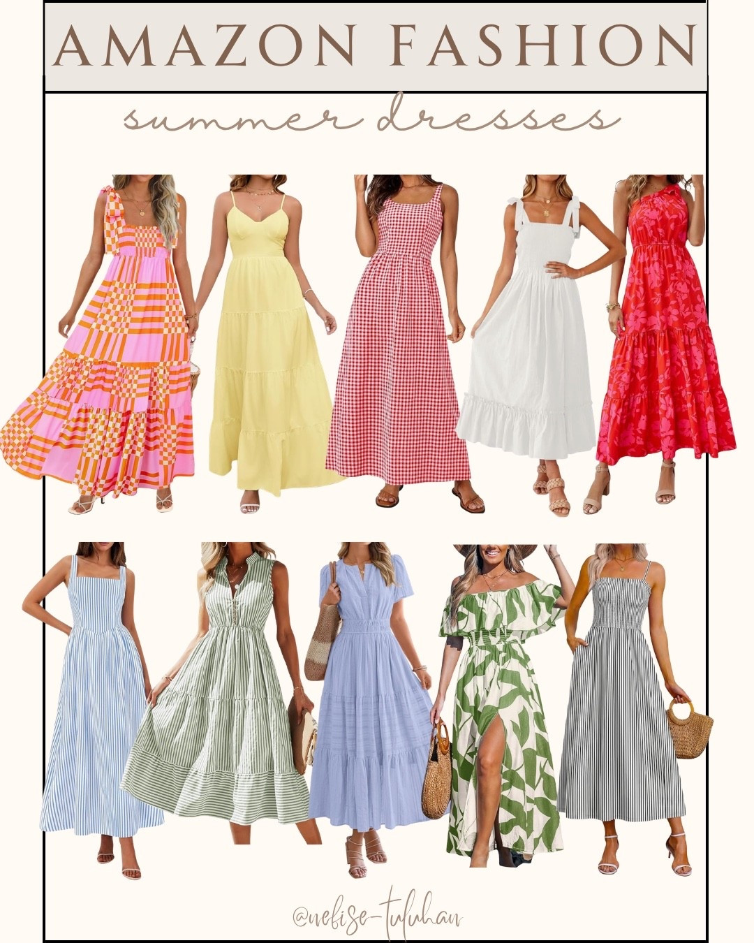 Amazon Summer Dresses ✨

Amazon style, Amazon fashion, Amazon  fashion finds, white dress, resort outfit, resort wear, Amazon fashion finds, postpartum, postpartum outfits, resort vacation outfits, resort looks, summer fashion, summer 2026, summer outfit, summer outfits, midi dress, flowy dress, dress, dresses, affordable fashion, vacation outfits beach, date night outfits, maxi dress, summer dresses, beach vacation outfits

#LTKSeasonal #LTKTravel #LTKootd