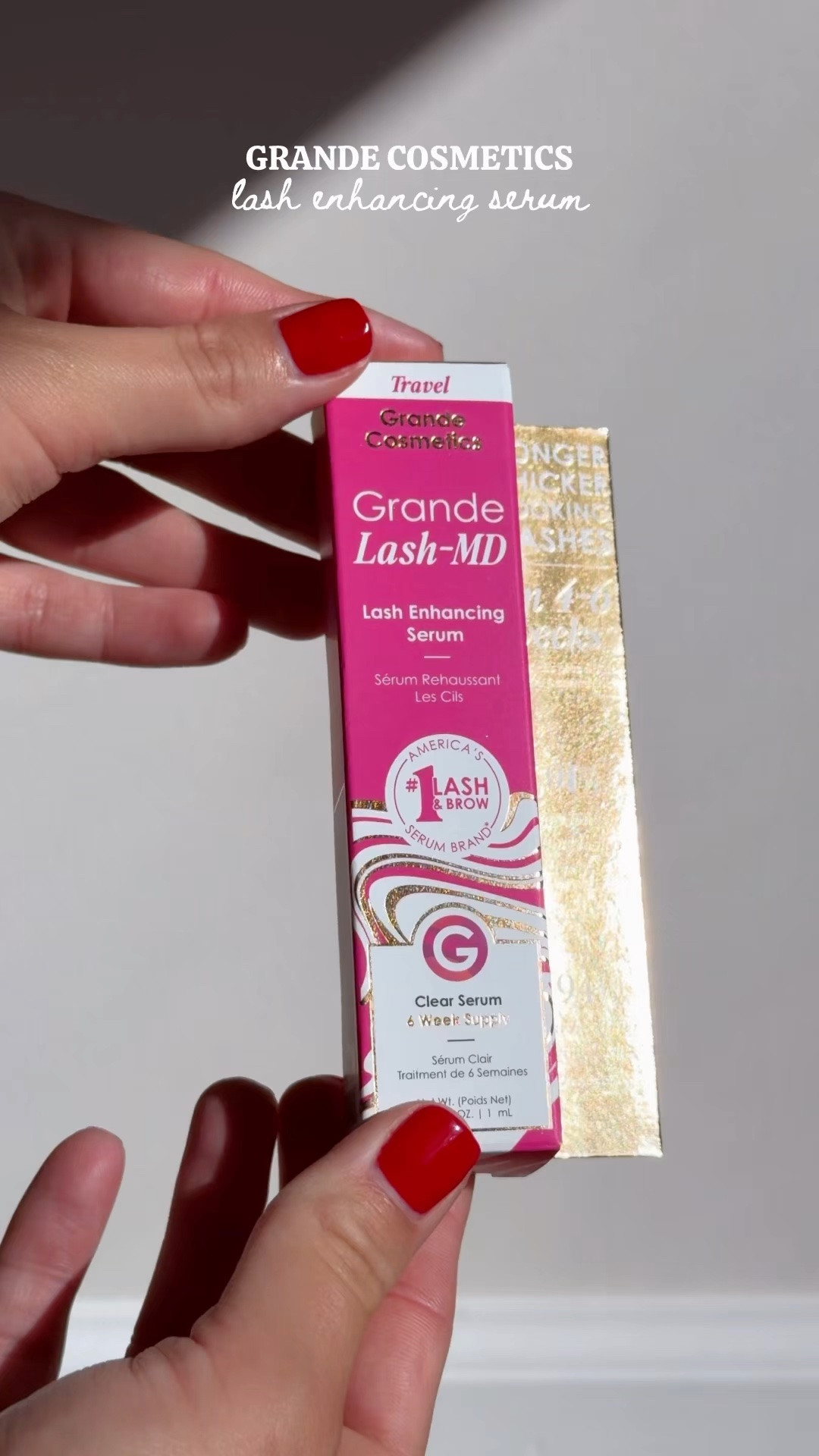 Grande cosmetics lash serum 😍

#LTKvlog #LTKselfcare #LTKBeauty