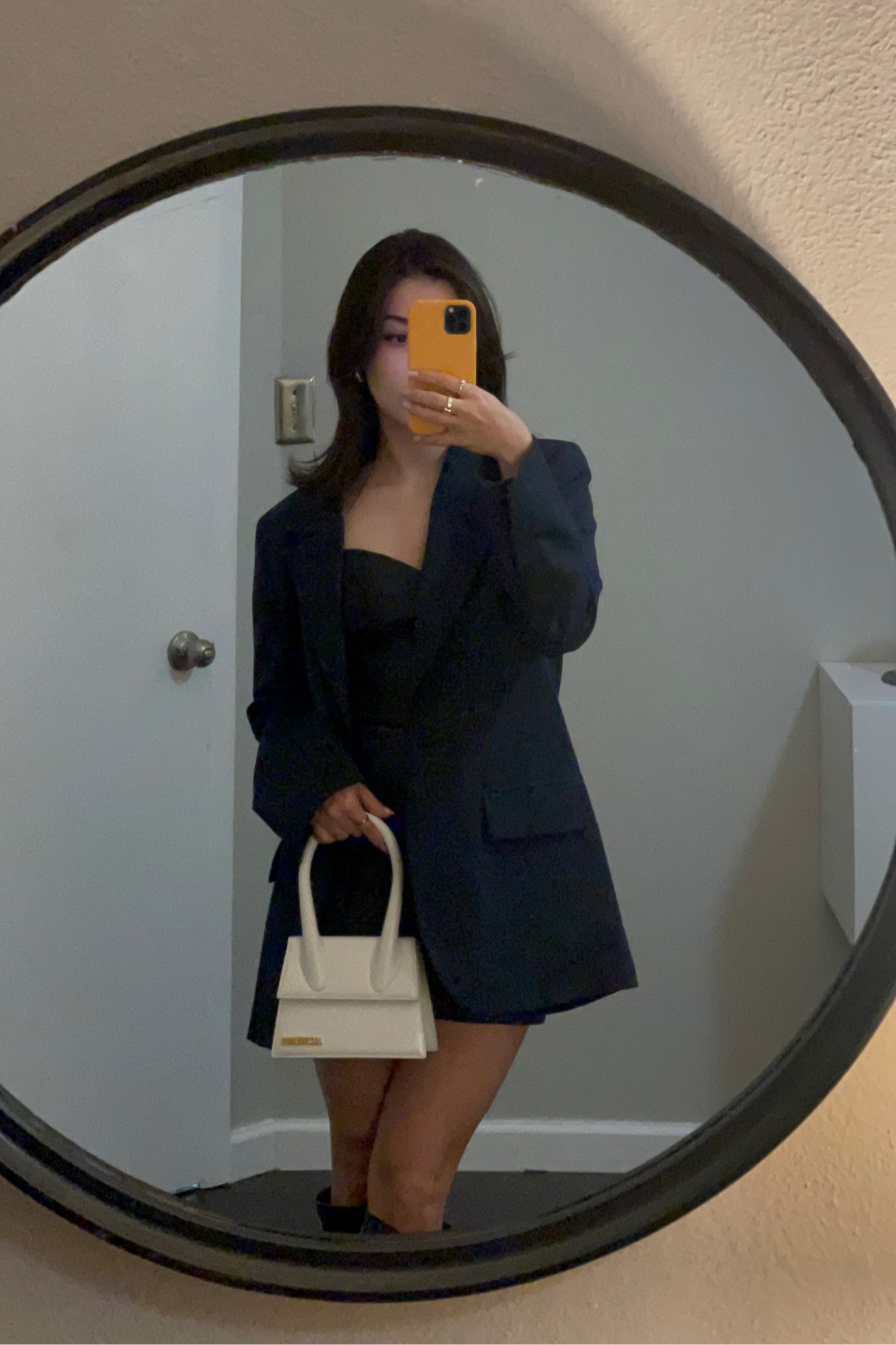Night out and a blazer type of night. Jacquemus white bag and blazer outfit.

#LTKSeasonal #LTKSpringSale #LTKbeauty