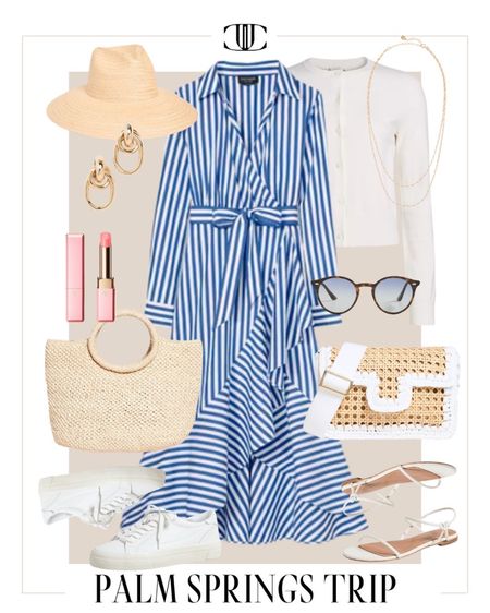 An effortless look in this classic wrap dress paired with flats and a sun hat for a day out in Palm Springs.  

Wrap dress, cardigan, sandals, sneakers, summer outfit, casual outfit, sun hat, spring outfit, summer look

#LTKstyletip #LTKover40 #LTKshoecrush