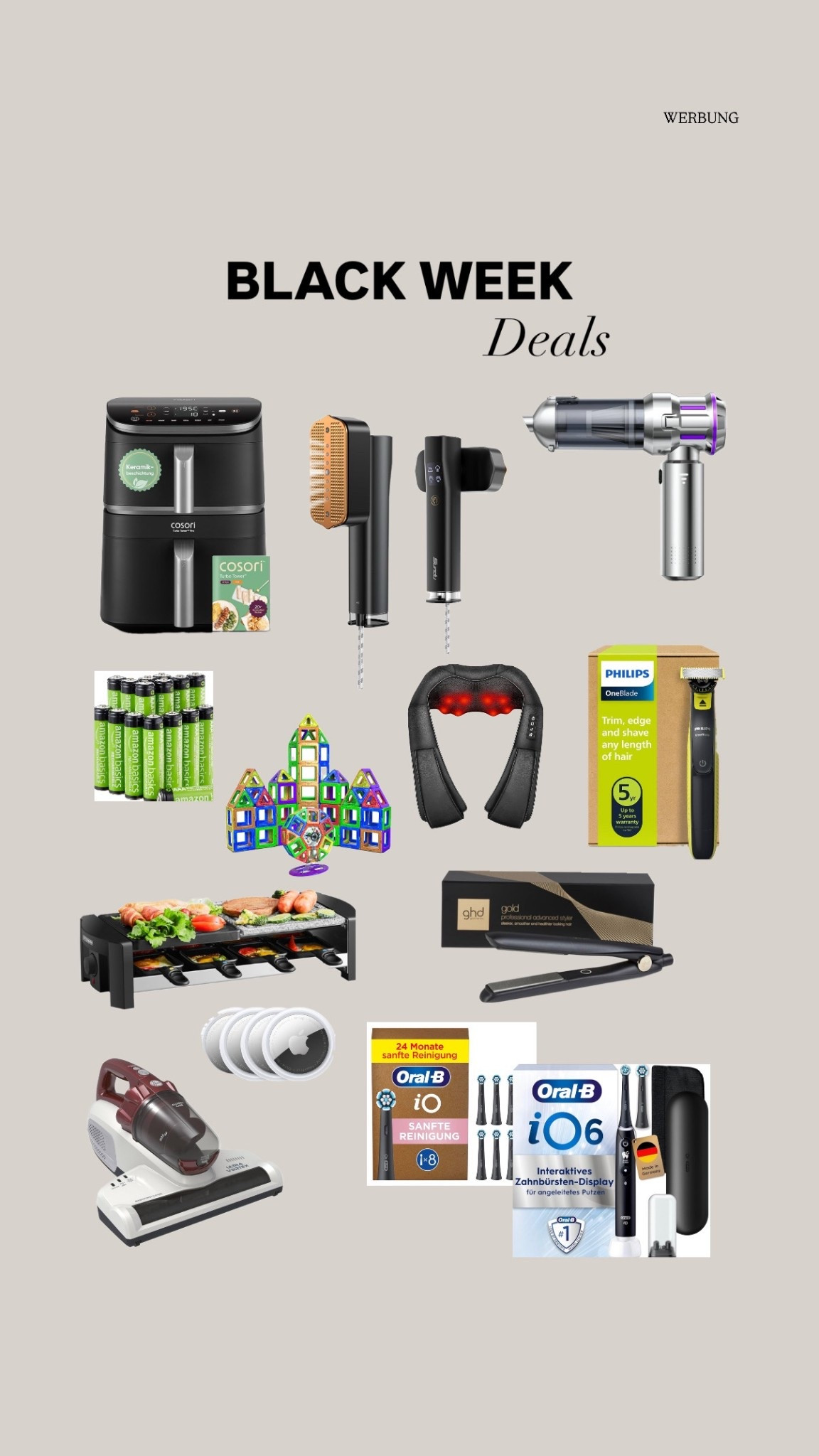 Black Week Inspo 🤝🏼

Ich habe Euch für die bevorstehende Black Week ein paar Produkte zusammengestellt, die ich Euch empfehlen kann, weil ich/wir sie häufig nutzen. Eventuell sind in der Black Week einige davon reduziert. 

#LTKeurope #LTKdeutschland