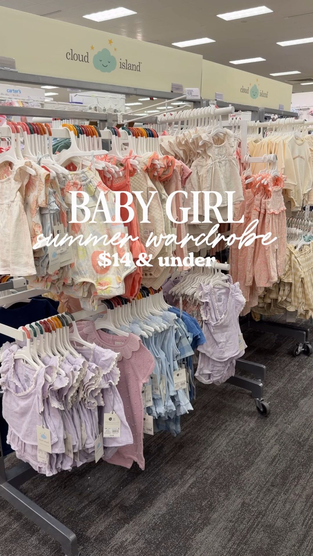 Baby girl summer wardrobe all $14 & under! Sizes newborn - 24 months! Baby girl summer clothes, baby girl vacation outfits

#LTKBaby
