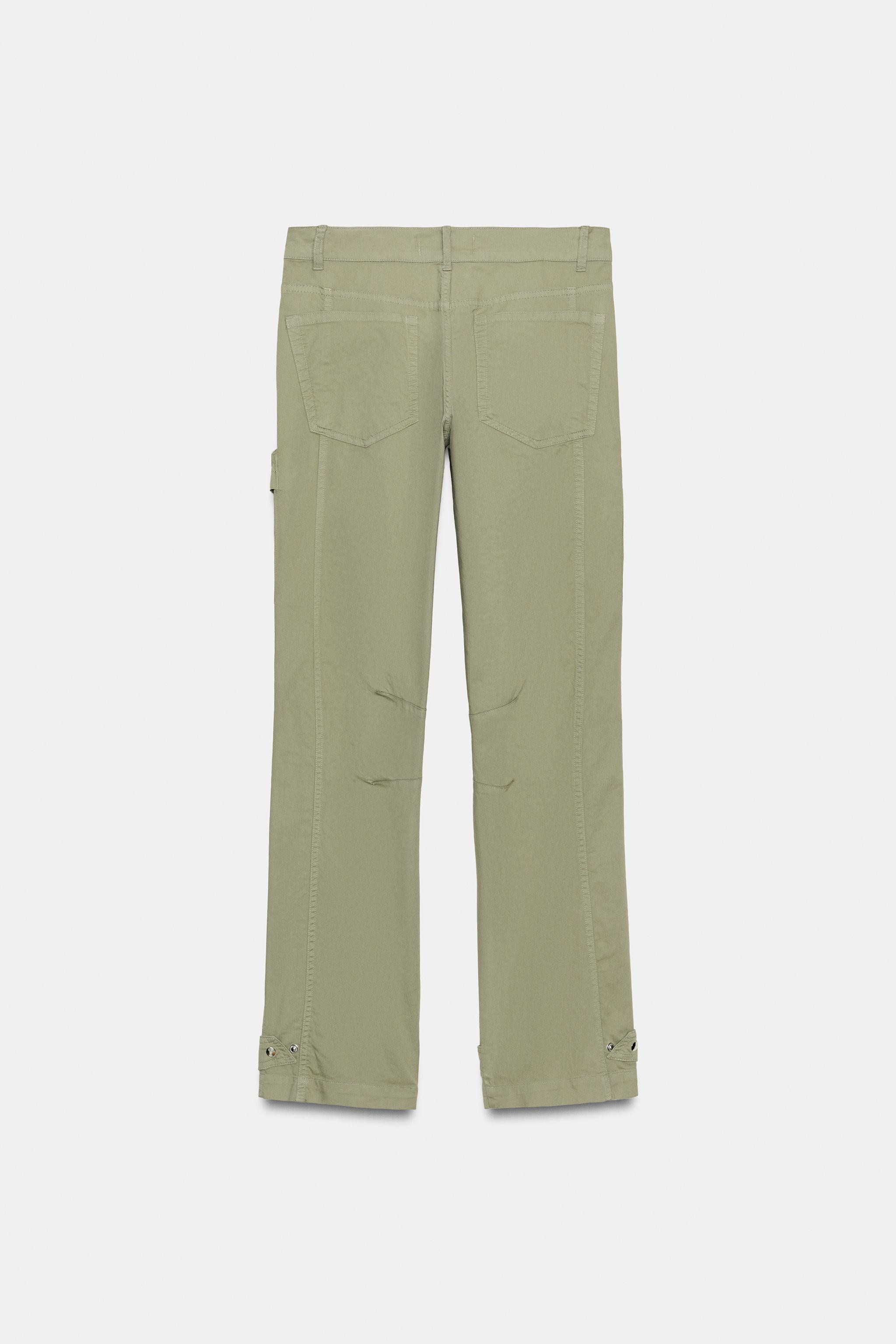 STRAIGHT-LEG CARGO TROUSERS | Zara UK