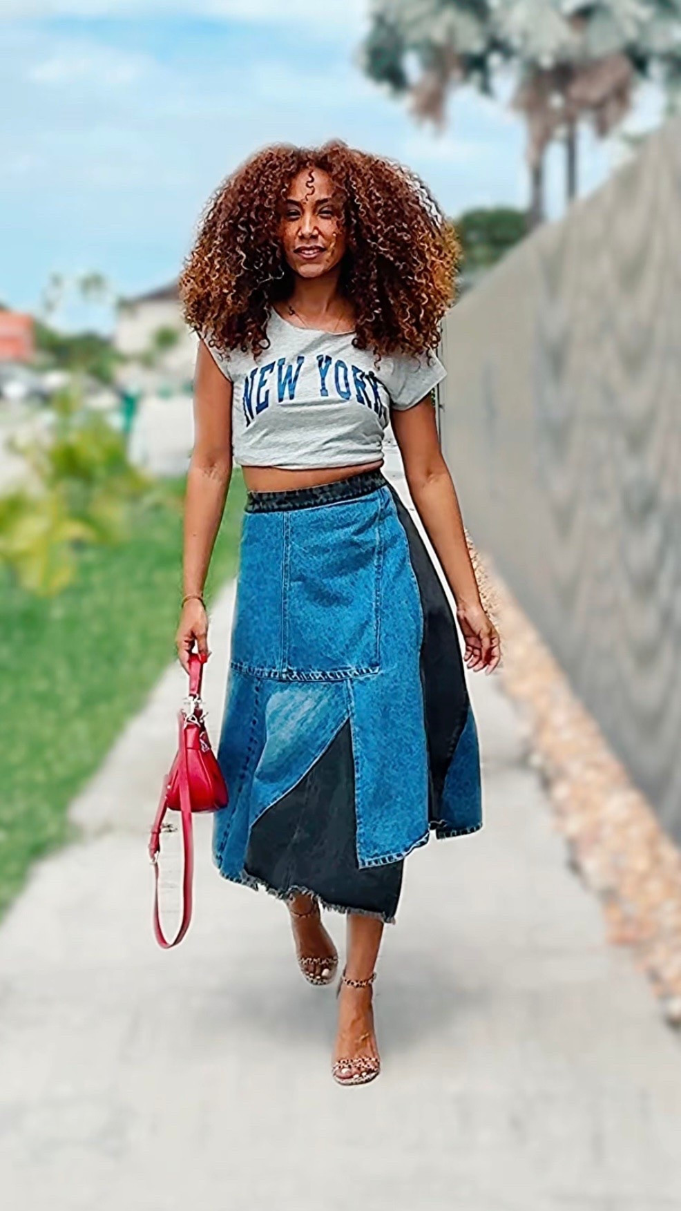 Denim, but make it a statement 💙✨

This is the Elena Denim Skirt by Sea New York, and I love how the patchwork details instantly elevate a classic denim look. The relaxed midi silhouette gives it that effortless cool-girl vibe while still being easy to style with a fitted top, bodysuit, or cropped tank.

The original retail price is $365.

This look is available through @renttherunway , and you can use my code RTRXLJOSELLY for 50% off your first month. 🤍

Shop this look and more of my favorite fashion finds on my LTK. ✨

#RTRPartner #RentTheRunway #LTKStyle #DenimStyle #FashionInspo

#LTKgrwm #LTKootd #LTKSaleAlert