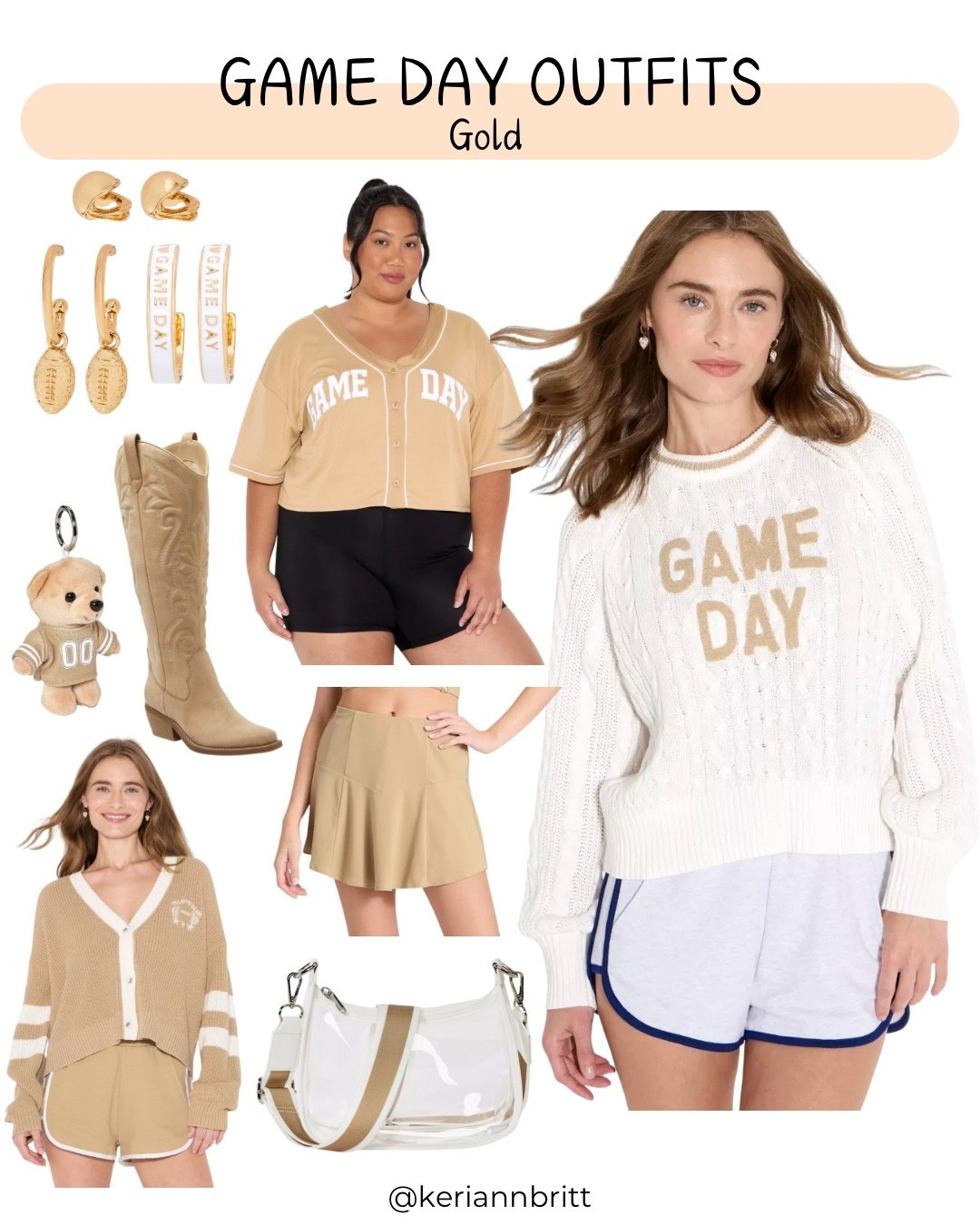 Game Day Outfit (xxs-4x)

Football Outfit / Gameday / college football / ncaa football / nfl outfit / high school football / women’s football outfit / girls game day outfit / school spirit / school colors / spirit wear / football outfit / college football game / tailgating / tailgate outfit / football gifts / Gold football outfit / Georgia Tech Yellow Jackets / Notre Dame Fighting Irish / University of California Golden Bears / Boston College / university of Colorado buffalos / New Orleans saints / San Francisco 49ers / 

#LTKSeasonal #LTKActive #LTKU