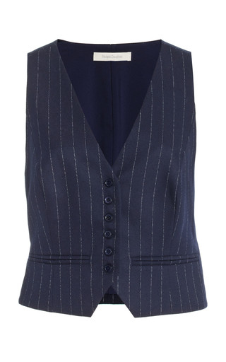 The Favorite Pinstriped Vest | Moda Operandi (Global)