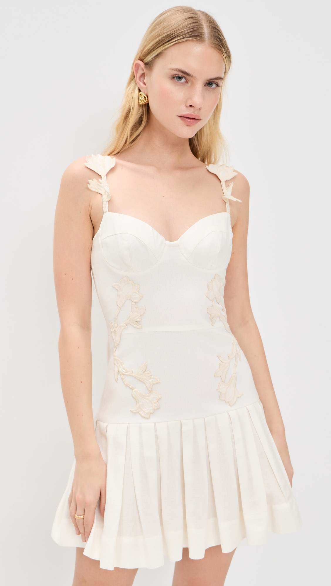 Aquamist Linen Mini Dress | Shopbop