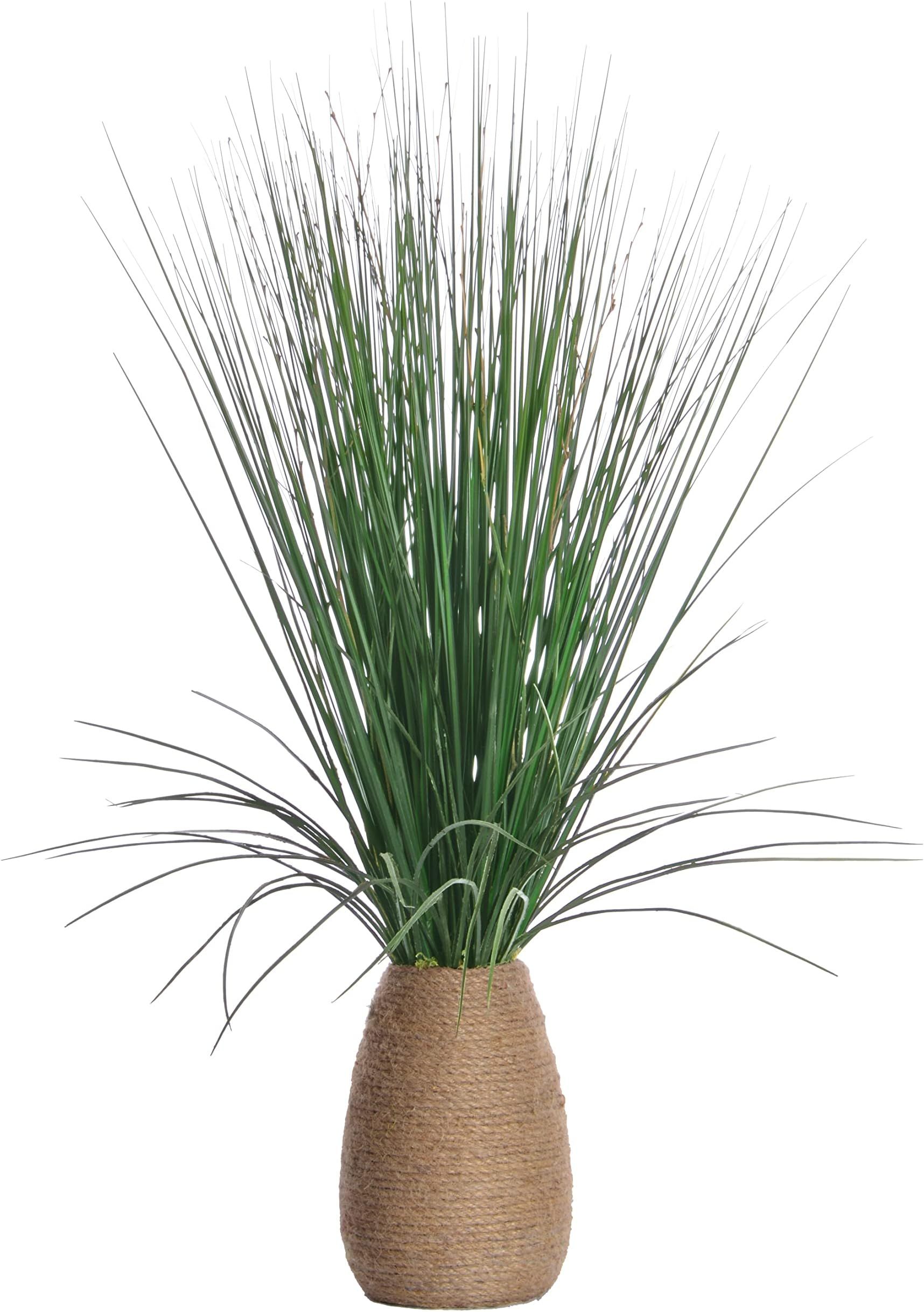 Vintage Home Artificial Faux Plastic 29" Tall Grass with Twigs in Hemp Rope Container (VHA102438) | Amazon (US)