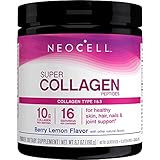 NeoCell Super Collagen Powder, 6,600mg Types 1 & 3 Grass-Fed Collagen, Gluten Free, Berry Lemon Flav | Amazon (US)