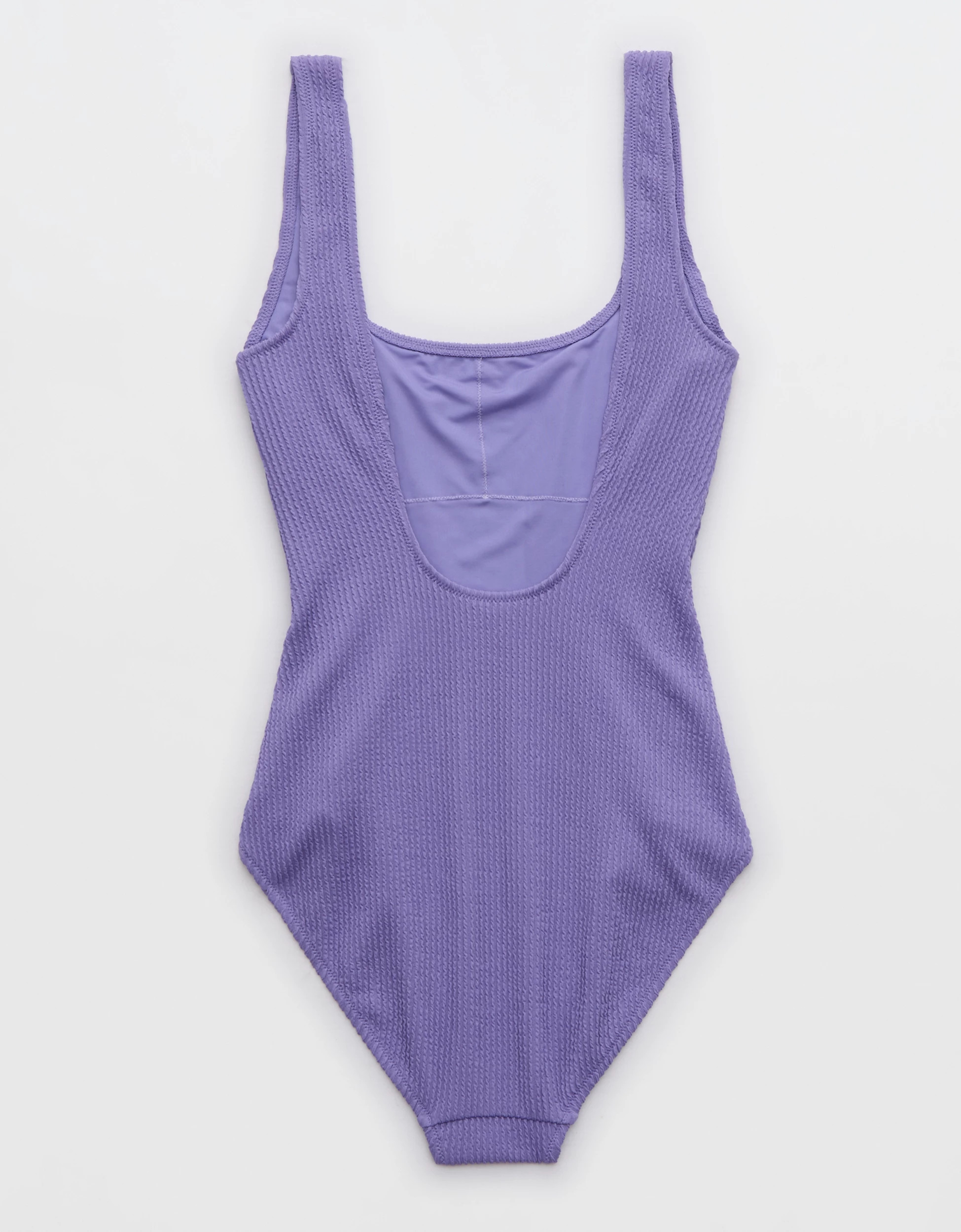 Aerie Crinkle Scoop Full Coverage One Piece Swimsuit | Aerie