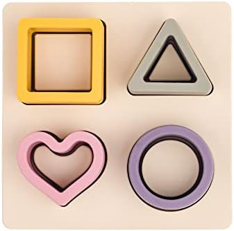 HOFISH Silicone Toys for Toddlers | Baby Stacking Building Blocks | Early Educational Teething Toys  | Amazon (US)