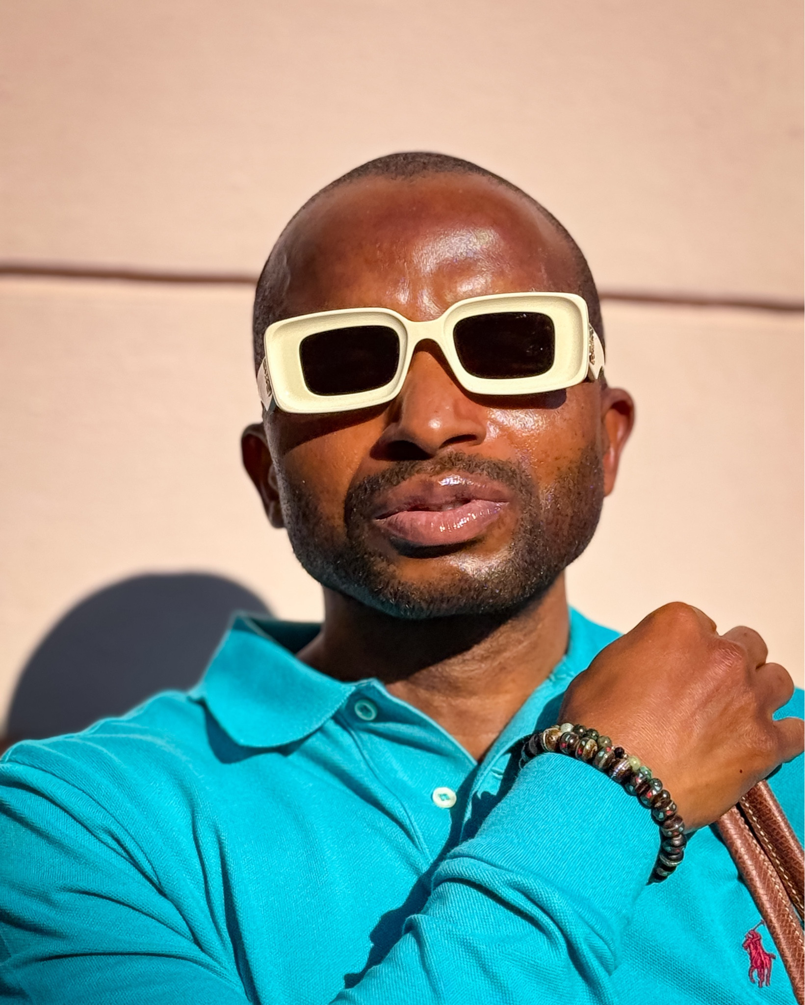 Wearing cream-coloured Loewe sunglasses, a long-sleeved Ralph Lauren green polo, and COS denim pants, I went for a green look that was both stylish and classy. I finished the look with green boots from COS.  I combined two different scents. #GayIgboStyle #QueerAndNigerian #GreenWithPower #IgboGayVoices #AfroQueerElegance #GayAndUnbothered #QueerStyleIcon #BlackQueerExcellence #VisibleAndVulnerable #MyOwnKindOfRunway #TooMuchIsPerfect #IgboQueerFashion #UnapologeticallyQueer #QueerLiberationNow #GayIgboRoyalty

#LTKjeans #LTKFashionMonth #LTKeurope