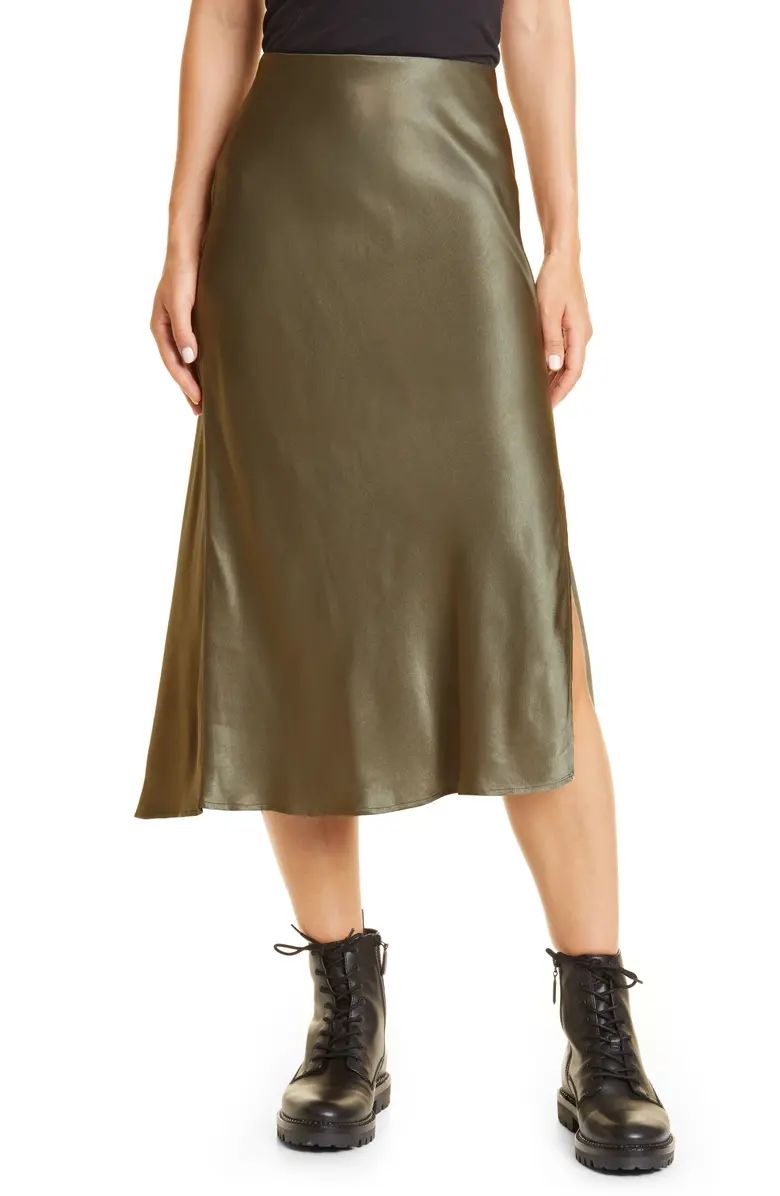 Rails Maya Satin Slip Skirt | Nordstrom | Nordstrom