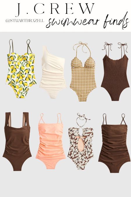 Swimwear favorites from j.crew, summer fashion finds, one piece swimsuit finds 

#LTKSwim #LTKStyleTip
