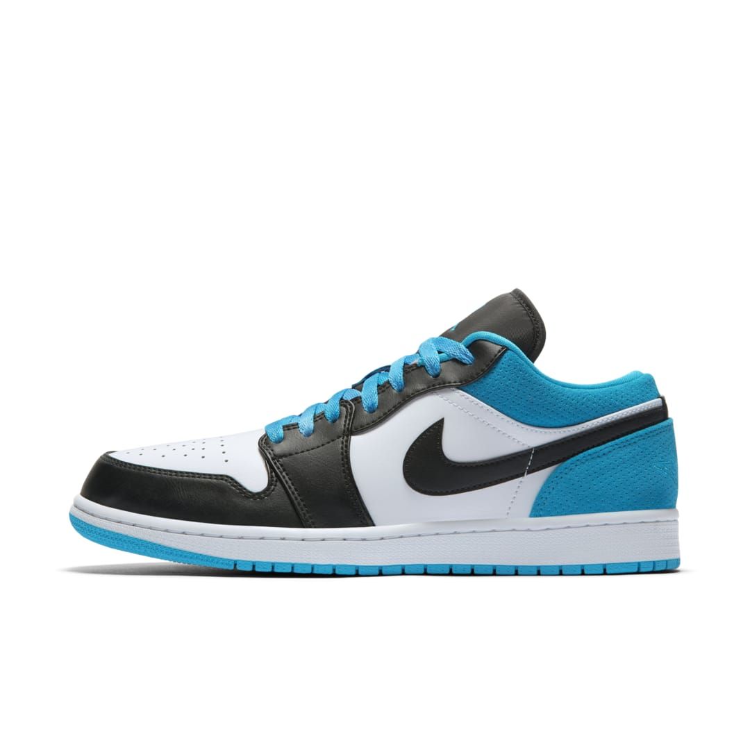 Air Jordan 1 Low SE Shoe Size 11 (Black/Laser Blue) CK3022-004 | Nike (US)