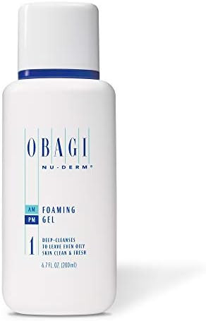 Obagi Medical Nu-Derm Foaming Gel Cleanser with Aloe Vera - Gentle Cleanser for Face, for Normal ... | Amazon (US)
