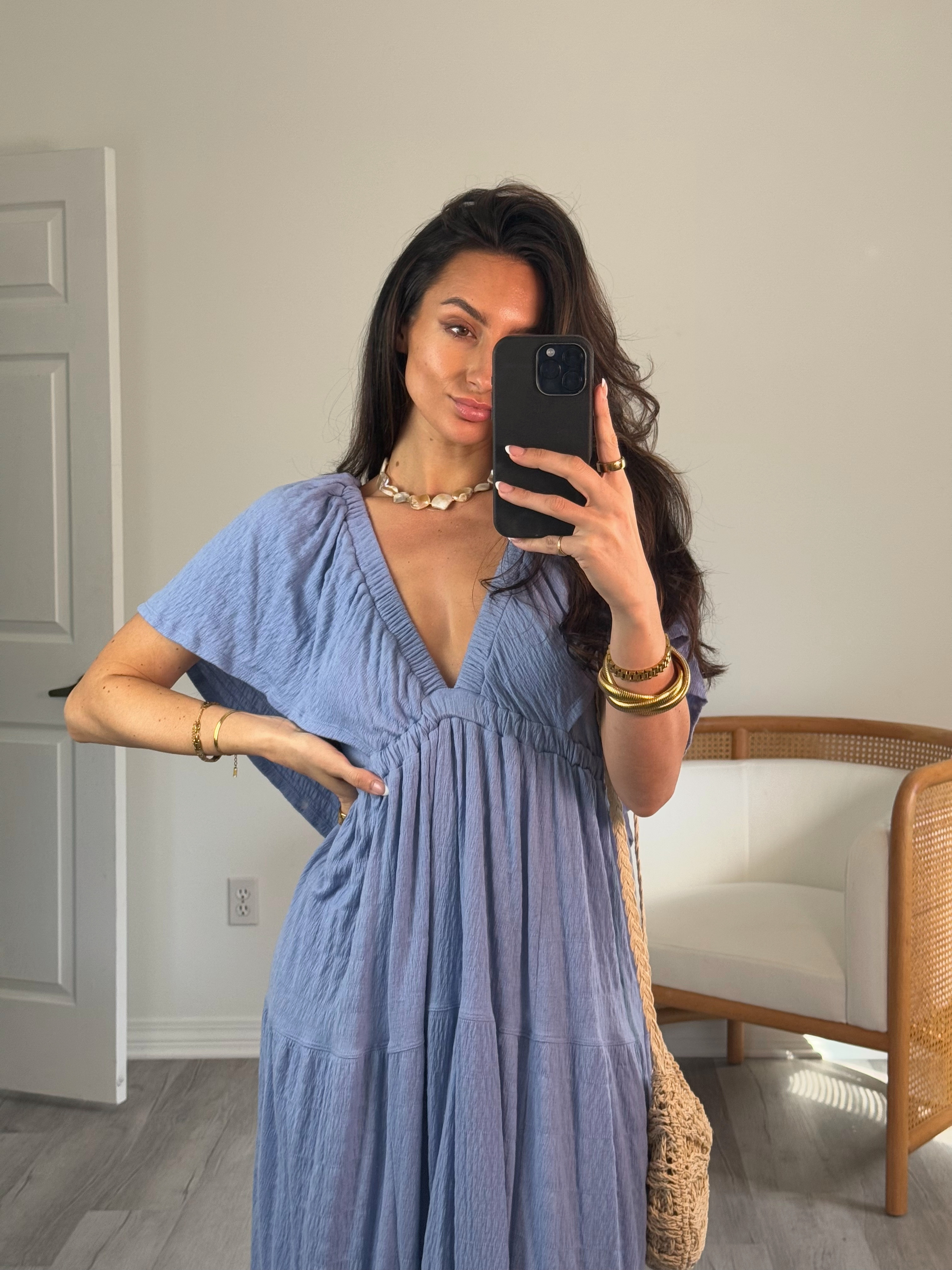 This is the most comfortable dress in my closet. I got it from Free People and it’s perfect for when I need to throw something on and go, but still look put together! 

 #LTKSeasonal #LTKFindsUnder100 #LTKTravel