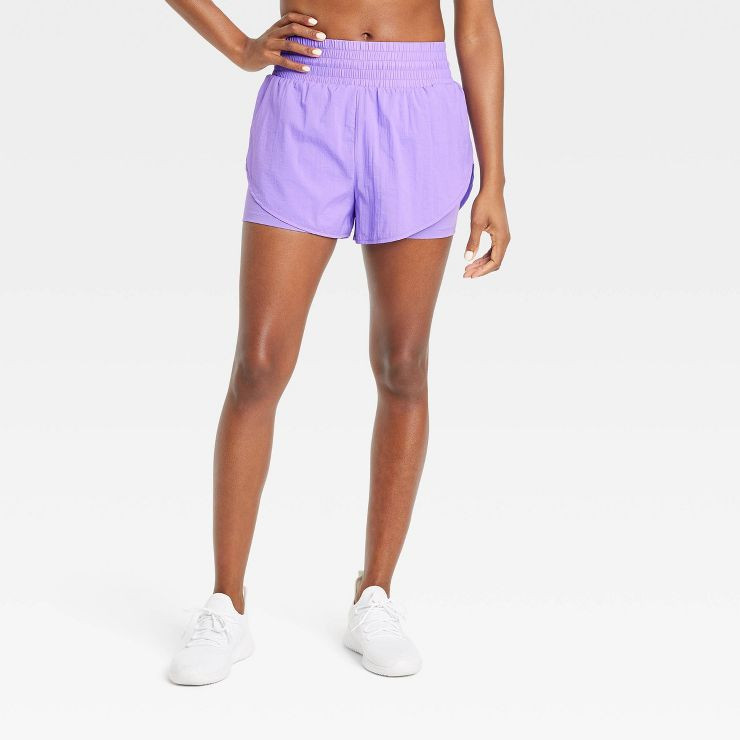 Women's Translucent Tulip Shorts - All in Motion™ | Target