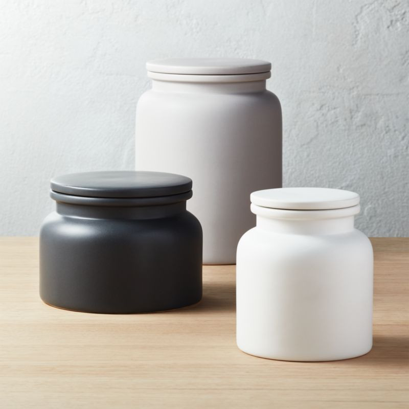 3-Piece Prep Canister Set + Reviews | CB2 | CB2