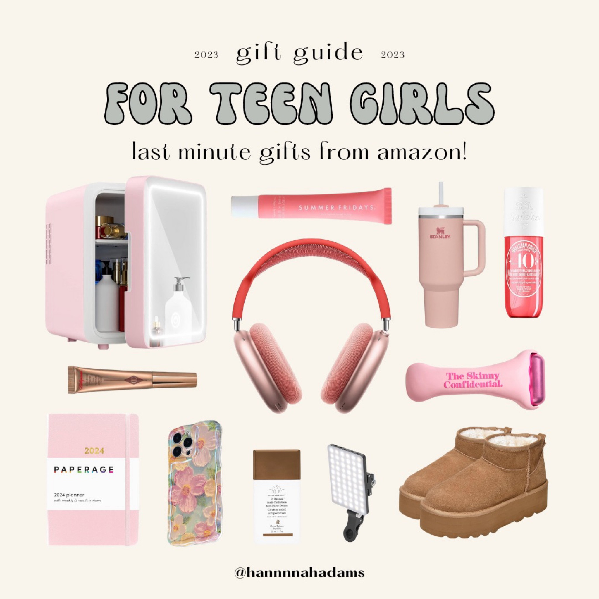 Last minute gifts for the girls! Gift guide, gifts for her, holiday gifts, shoes, beauty, Stanley, under $100

#LTKGiftGuide #LTKfindsunder100 #LTKbeauty