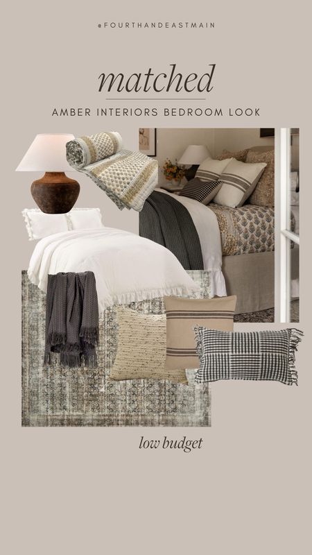 matched // amber interiors bedroom look for less

amazon home, amazon finds, walmart finds, walmart home, affordable home, amber interiors, studio mcgee, home roundup dupe this room 

#LTKhome