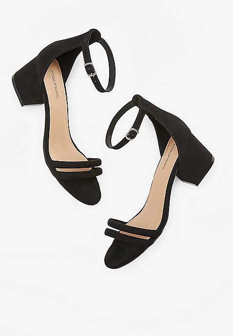 Kate Faux Suede Heel | Maurices