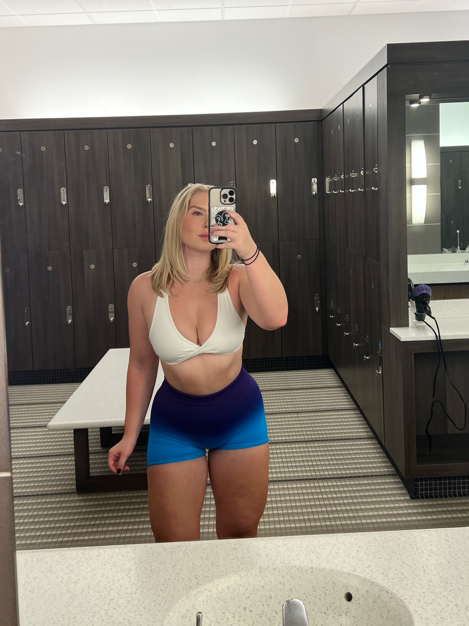 small in shorts + bra!!

#LTKunder50 #LTKsalealert #LTKfit