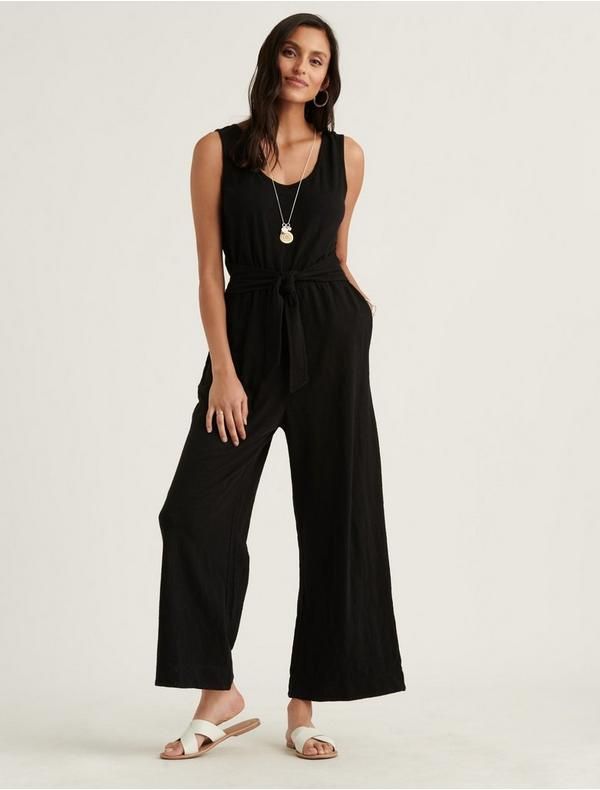 Cotton Slub Jumpsuit | Lucky Brand