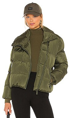 Toast Society Jupiter Puffer Jacket in Khaki from Revolve.com | Revolve Clothing (Global)