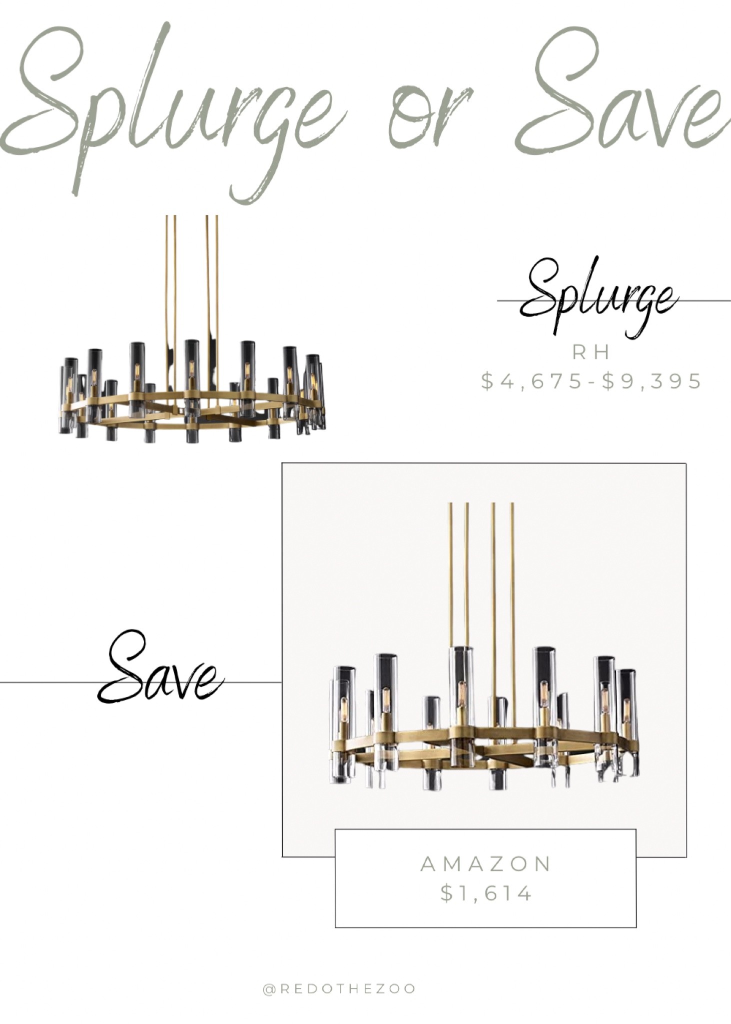 Restoration Hardware dupe! RH dupe! Restoration Hardware chandelier dupe, restoration hardware lighting dupe, brass and glass chandelier, brass chandelier, Amazon finds, Amazon lighting. *many sizes and finishes available 

#LTKstyletip #LTKsalealert #LTKhome