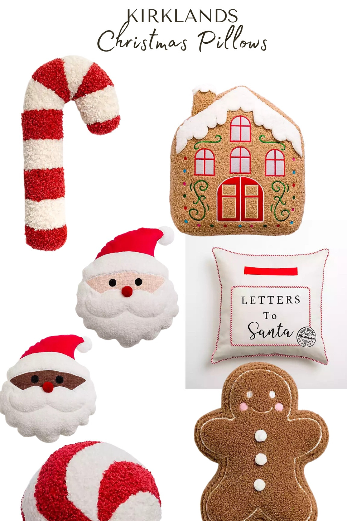 Christmas pillows hot sale at kirklands