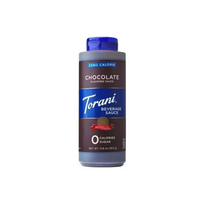 Torani Zero Calorie Sugar Free Chocolate Sauce for Coffee Lattes and Milkshakes - 12.8oz | Target